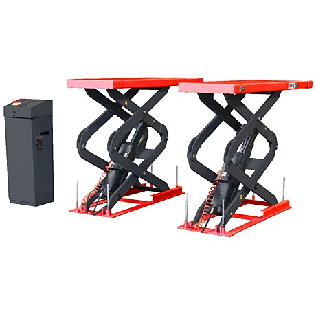 Подъёмник ножничный короткий заглубляемый г/п 3600 кг. Red Line Premium (КНР) арт. R360SU