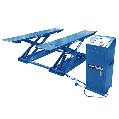 Подъёмник ножничный короткий шиномонтажный г/п 3000кг. KraftWell арт.KRW3TN 220/380в